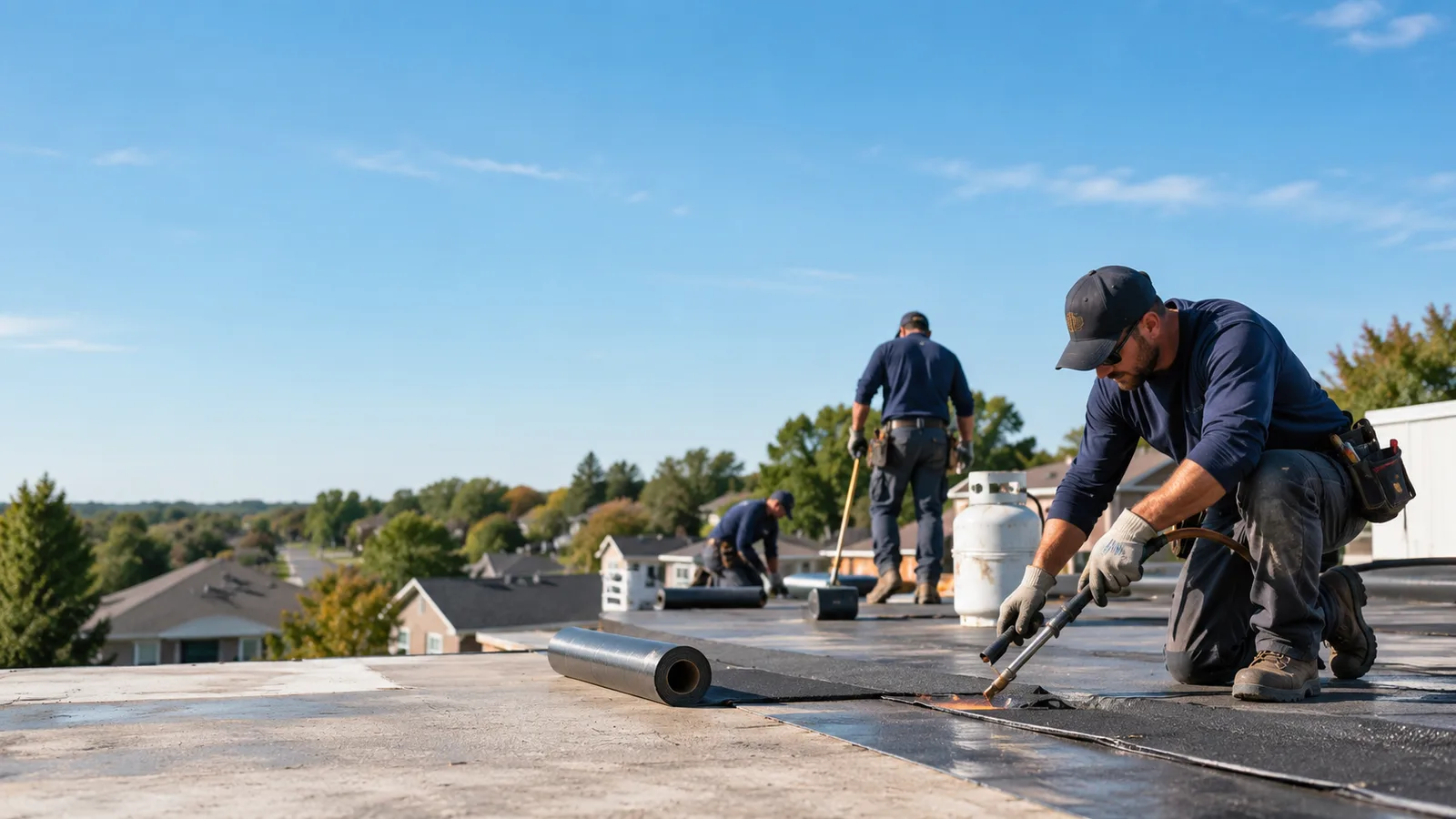 Flat Roof Leak Repair providers in Oyens, IA